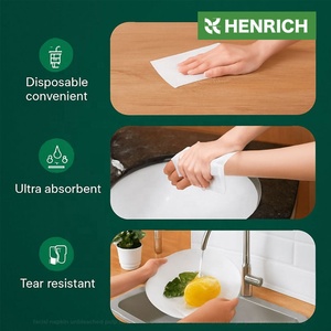 Professionelle Papier-Servietten mit Airlaid-Textur, 40cm, Faltbare Dinner-Servietten, Hohe Saugfähigkeit, Luxuriöse Hotel-Tischservietten im Großhandel - Product Image 4