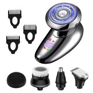 USB Rechargeable 5-in-1 Hair Cutting Machine Single Blade <b>Shaver</b> for <b>Face</b> Home Hotel Use Men's Beard Trimmer <b>Face</b> Hair Cutting M - Product Image 1