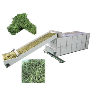 Secadora de cinta transportadora con calefacción a gas para forraje, heno, pasto, alfalfa, timothy y hojas de Krotom - Product Image 1
