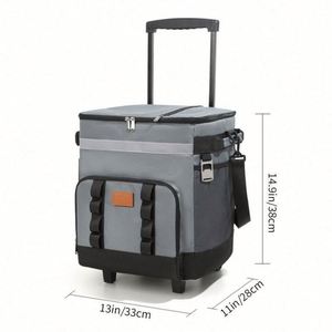 Custom Oxford Pull Rod Insulated <b>Backpack</b> Logo Wholesale Car Refrigerator Outdoor Large Capacity Picnic Waterproof <b>Thermal</b> - Product Image 3
