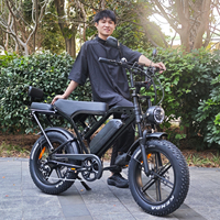Vélo Électrique VOMO X80Pro en Entrepôt UE, 48V 15Ah, Fatbike à Suspension Intégrale pour Adultes, Vélo de Livraison, Vélo de Ville Électrique