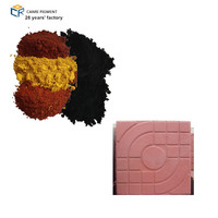 Poudre de ciment jaune et oxyde de fer, 130g, pour la céramique, couleur béton, le pavé