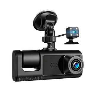 Cámara para Tablero de Auto ELE-GATE, DVR, 1080P HD, Doble Lente, Grabación Bidireccional - Product Image 1