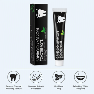 <span class=keywords><strong>Dentifrice</strong></span> blanchissant à la menthe au <span class=keywords><strong>charbon</strong></span> actif de bambou pour une haleine fraîche – Vente en gros directe fabricant - Product Image 3
