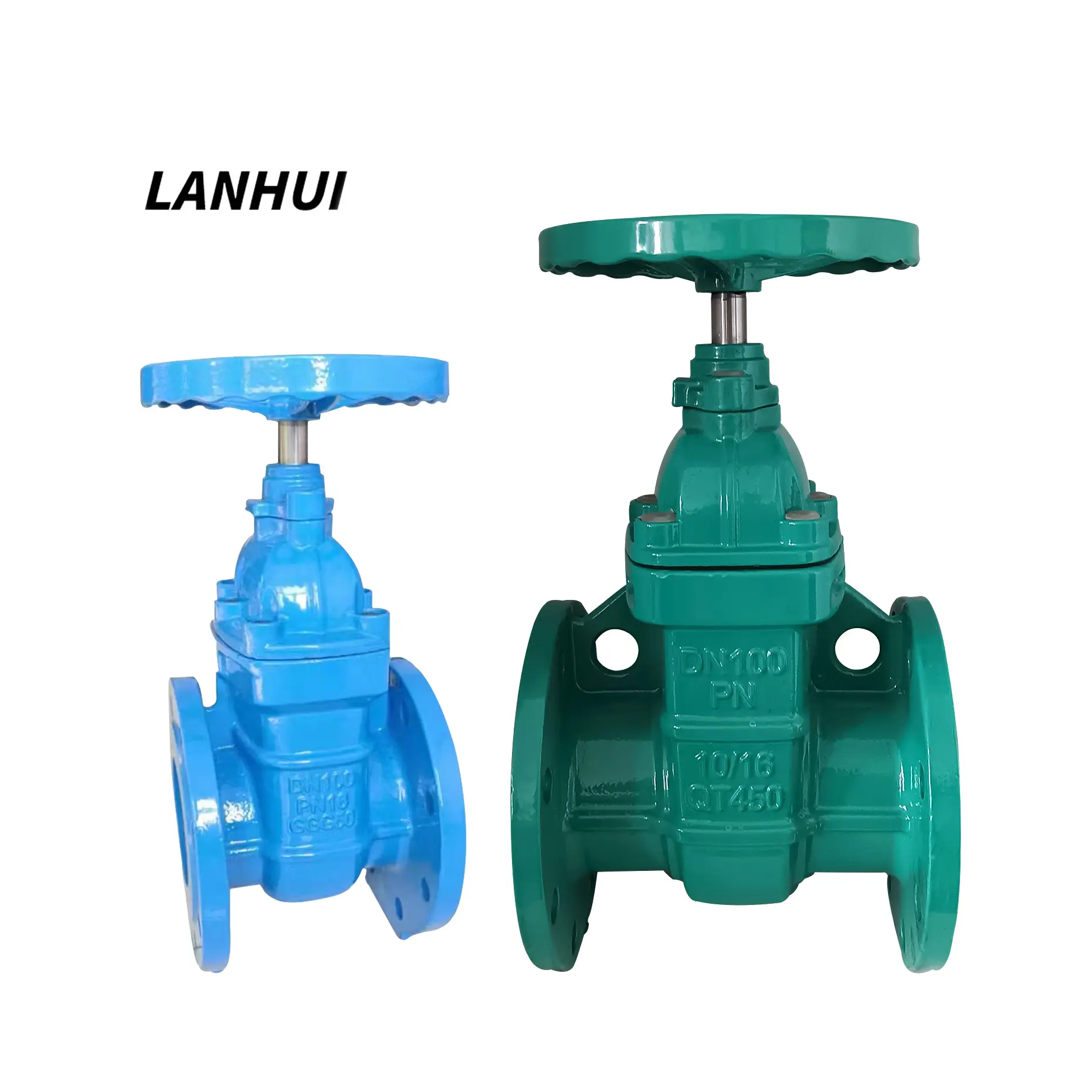 Hard Seal Gate Valve with Prices PN16 PN25 DN100 DN250 Ductile Iron Standard Water Flanged gate Valves