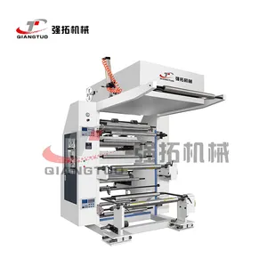 single colour two colors 2 colours flexo printing machine plastic bag printing machine