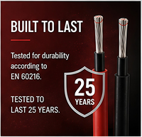 Cable Solar Fotovoltaico de CC PV1-F/H1z2z2-K con Aislamiento XLPE y Revestimiento LSZH de Cobre Estañado a Precio Económico para Sistemas de Generación de Energía
