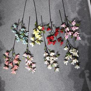 Magnolia de flores artificiales, <span class=keywords><strong>once</strong></span> cabezas, venta al por mayor, Mesa para el hogar, decoración de boda, Magnolia de una sola rama - Product Image 6