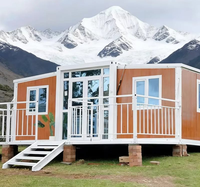 Maison conteneur pliable écologique et économique, préfabriquée, 2 chambres, 40 pieds, extensible, avec salle de bain et cuisine
