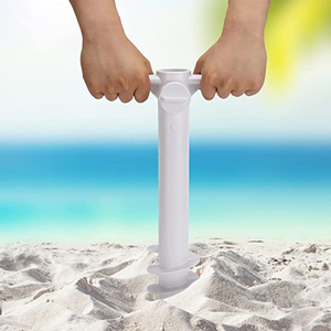 Abs Plastic Strand Paraplu Zand Anker Verstelbare Spike Vijzel Voor Tuin Patio Paraplu - Product Image 1