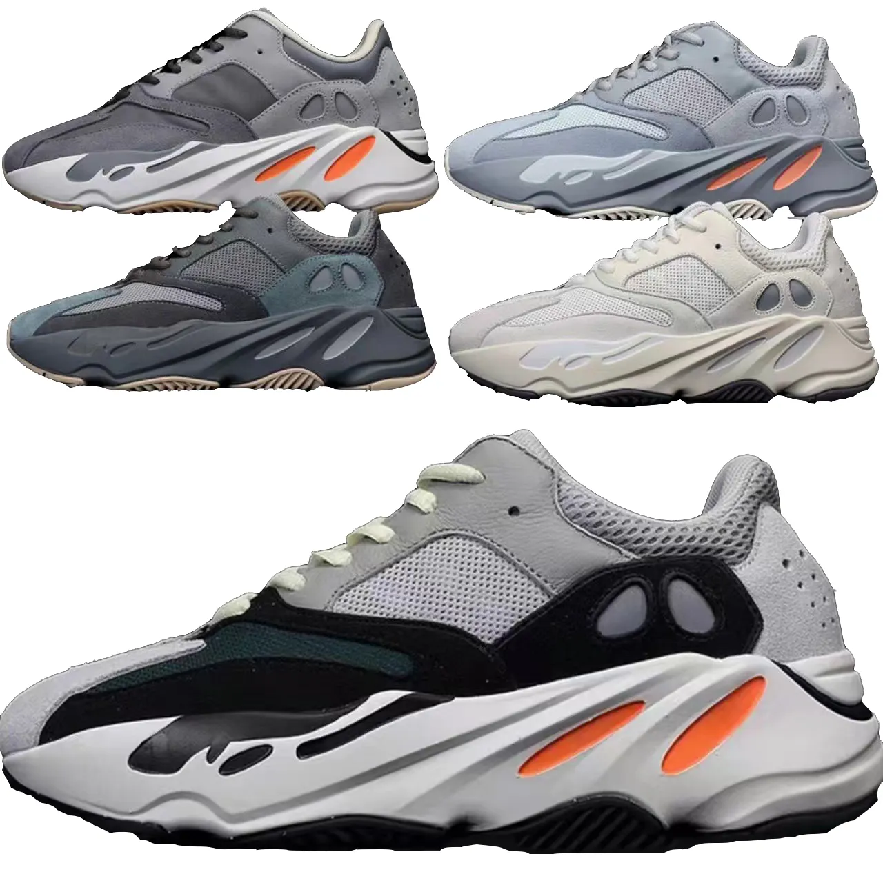 2022 Wholesale Latest Design Original High Quality Yeezy Shoes Men Fashion Yeezy 700 Sneakers Running Casual Sports Shoes Yeezy