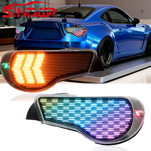 Accessori Fanali Posteriori Digitali SINDAR per Toyota GT86 e Subaru <span class=keywords><strong>BRZ</strong></span> GT86 2012-2023, Ricambi Luci di Coda a LED RGB 12-23 - Product Image 1