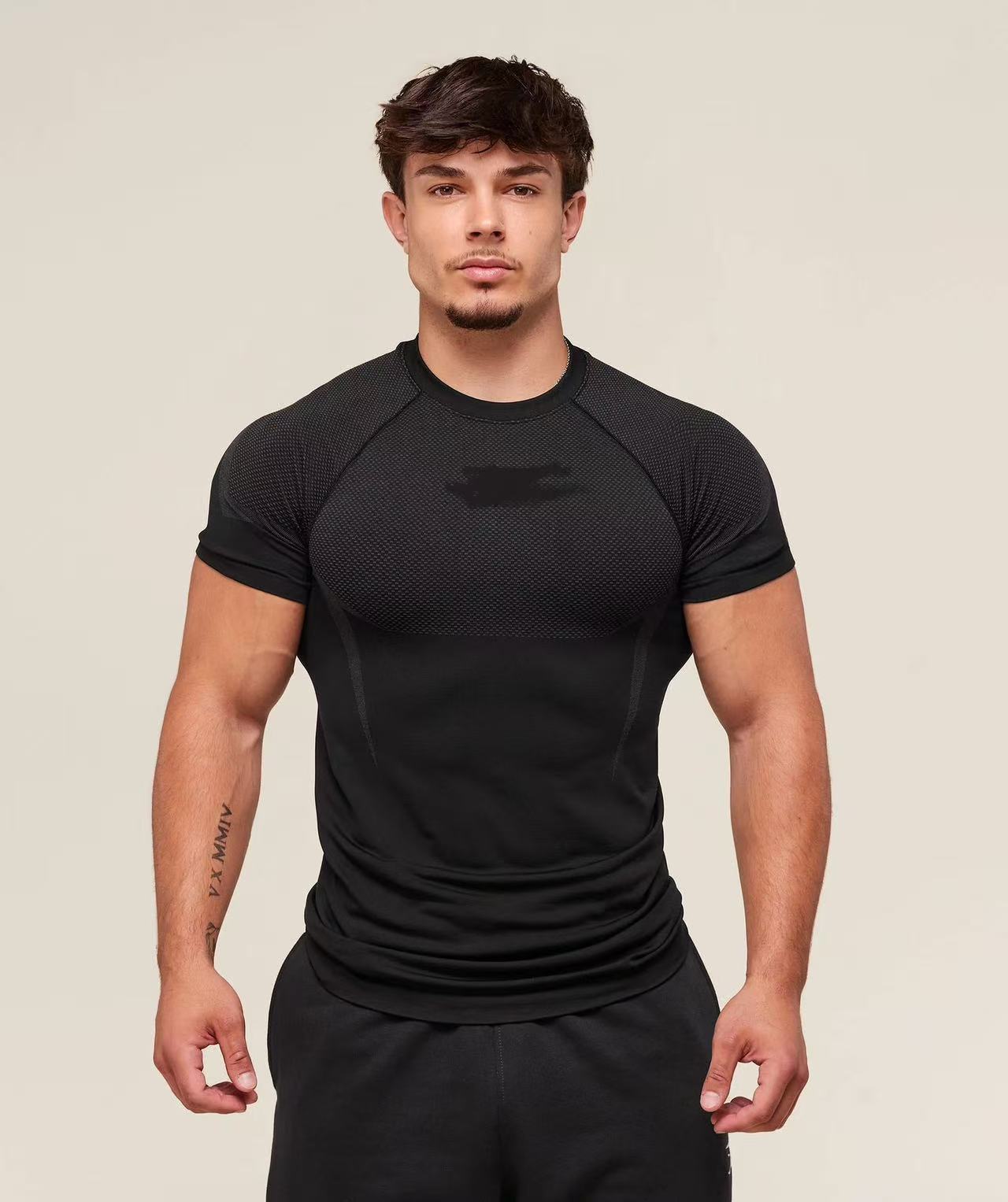 Black + black logo