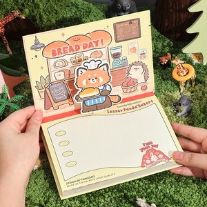 Cuaderno de Diario Infantil con Tapa Dura de la Serie Ciudad de los Animales de Mengdao, Diseño de <span class=keywords><strong>Dibujos</strong></span> <span class=keywords><strong>Animados</strong></span> Bonitos en 3D, Regalo - Product Image 3
