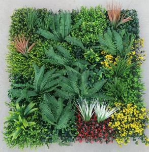 Plante en bois mur gazon artificiel décoration gazon mur panneaux de toile de fond faux aménagement paysager <span class=keywords><strong>haie</strong></span> clôture feuilles vertes Greenleaf - Product Image 6