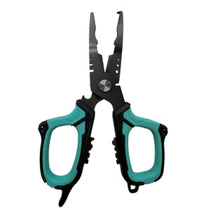Tijeras para Anillas de Pesca de 6 Pulgadas, Multifuncionales, con Mango de PP+TPR, Cuchillas Microdentadas de Acero Inoxidable, Duraderas y Ecológicas - Product Image 3