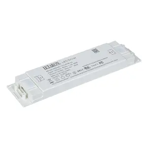 UL 48W voltaje constante 12V 24V controlador LED impermeable para tubo de luz barra LED UL cul FCC VI fuente de alimentación aprobada 120vac