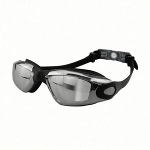 Lunettes de natation professionnelles imperméables anti-buée anti-UV pour adultes homme/femme, monture large universelle, haute transparence, sept couleurs - Product Image 1