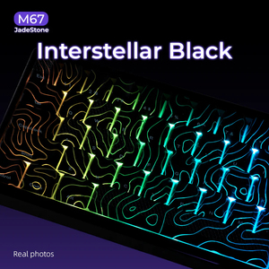 Teclado Mecánico XVX M67 <span class=keywords><strong>JadeStone</strong></span>, 67 Teclas, 65%, Gasket, Hot-Swap, Keycaps IMD-Tech, Inalámbrico Trimodal, RGB, para Juegos - Product Image 5