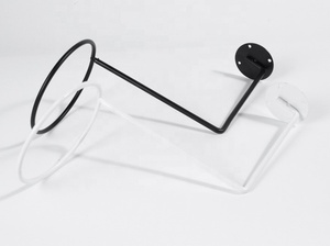 Parrucche tappi Display appendiabiti da moto cappellino Stand metallo casco supporto supporto a parete - Product Image 5