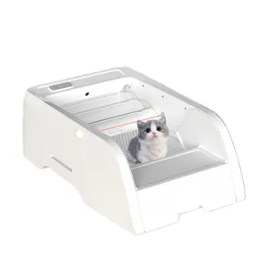 Automatic Box Self Cleaning APP Control Intelligent Cat Litter Basin For Multiple Cats