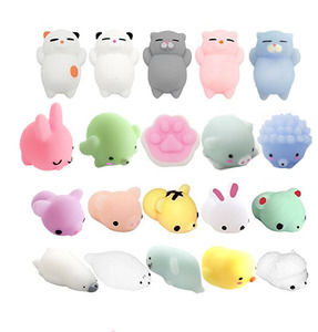 2023 New Arrival JO Brand Unisex Mini Cute Animals Squishy Mochi Soft TPR Sensory <b>Fidget</b> Toys Stress Relief Bubble Children - Product Image 1