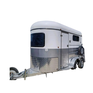 Remorque pour <span class=keywords><strong>caravane</strong></span> 2026 pour 2 chevaux, chargement par le haut, avec canapé-lit - Product Image 6