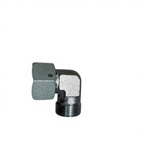Adaptateur hydraulique droit sur mesure en acier au carbone et acier inoxydable, connecteur de tube fileté