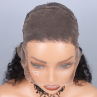 Extensiones de Cabello Virgen Remy Ondulado Profundo 13x4 para Pelucas con Frente de Encaje, 100% Cabello Vietnamita Crudo Doble Trama Sin Pegamento