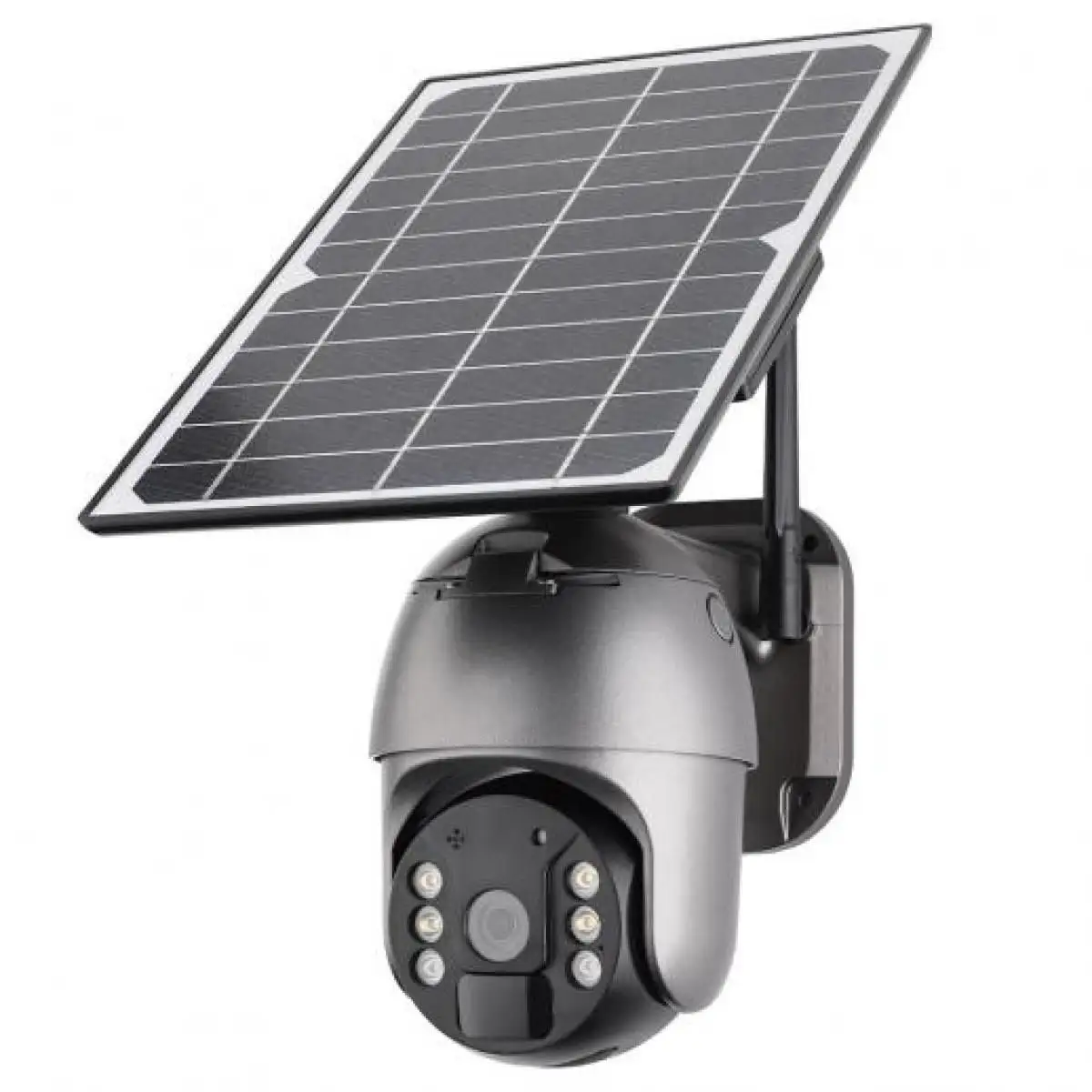 3G/4G LTE Cellular SIM Card Security Camera Solar-powered Colorful Night Vision 4g Camera 2MP Outdoor H.265 Solar Ip Wifi Camera