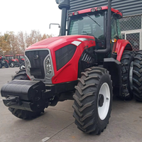 Tracteur agricole à roues à commande hydraulique intégrale avec cabine, modèle LX2204, en promotion