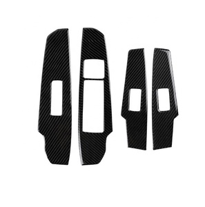 <span class=keywords><strong>Autocollant</strong></span> de cadre de panneau de commande de lève-<span class=keywords><strong>vitre</strong></span> en fibre de carbone pour LEXUS IS250 13-19 Accessoires de garniture intérieure - Product Image 6