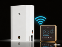 Systèmes HVAC MIA muraux HRV ERV pour chambre à coucher, VMC double flux, HRV pour pièce unique, Wifi, PM2.5, CO2, TVOC, élimination des bactéries