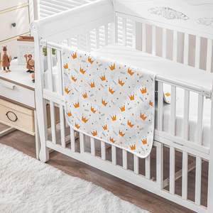 Haute qualité imperméable protecteur berceau Offre Spéciale lit urine bio Double bébé feuille housse de matelas - Product Image 3