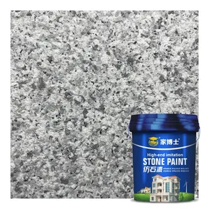 Custom Factory Supply Efficient Application Imitate Real Stone Exterior Paint