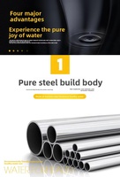 Robinet d'eau froide simple à design dissimulé YF OEM |   Robinet mural pour jardin extérieur, balcon domestique et utilisation de la piscine à serpillière