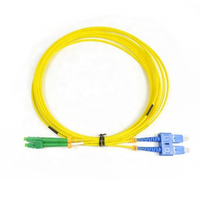 Cable de Fibra Óptica de 1m 5m 10m 20mm SC UPC/APC LC UPC/APC Dúplex Simplex Mononúcleo 9/125 para Comunicación en Interiores