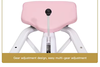 Appareil d'étirement pour les jambes avec roue réglable pour la flexibilité et la mise en forme des jambes, idéal pour le yoga et l'entraînement de split.