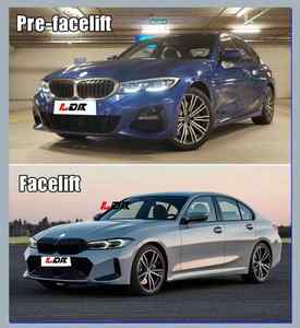 Installation facile pour pare-chocs avant série 3 G20 PP + ABS + métal 100% montage nouvelle Version Sport Style 2024 Facelift LCI - Product Image 4