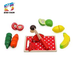 Service à thé d'après-midi <span class=keywords><strong>en</strong></span> <span class=keywords><strong>bois</strong></span> à motif de fraises roses Magicolor, peinture écologique, <span class=keywords><strong>jouet</strong></span> de <span class=keywords><strong>cuisine</strong></span> d'imitation pour enfants de 3 à 13 ans - Product Image 3