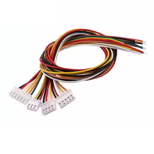 Kabel Harness Konektor Custom JST Xh <span class=keywords><strong>2</strong></span>.54 mm <span class=keywords><strong>2</strong></span> <span class=keywords><strong>3</strong></span> 4 5 6 Pin dengan Selubung PVC dan Pelindung Jalinan - Product Image 3