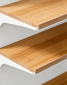 Étagère Gondole Double Face Personnalisable avec Panneau Arrière Orange, Support Robuste pour Supermarché en Acier Laminé à Froid - Product Image 2