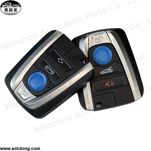Para BMW, venta al por mayor, 4 botones, carcasa de llave de Control remoto para coche, carcasa de llave de coche inteligente con hoja de llave - Product Image 5