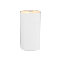 Nouvel humidificateur d'air compact et portable mini USB en plastique avec éclairage d'ambiance et minuterie pour bureau, voiture, maison - aromathérapie aux huiles essentielles