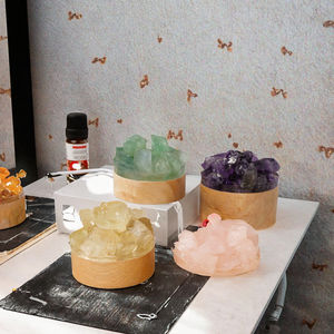 โคมไฟหินคริสตัลธรรมชาติสำหรับตกแต่งห้องนอน<span class=keywords><strong>ใน</strong></span>บ้านโคมไฟกลางคืนดีไซน์แบบหินแท้ - Product Image 3