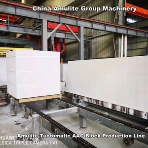AAC Panneau mural léger préfabriqué Blocs <span class=keywords><strong>de</strong></span> béton cellulaire faisant la machine à la maison prête à l'emploi - Product Image 2