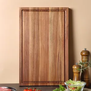 Eco Friendly Wood large Cutting Board Walnut BPA free Kitchen Chopping Board for food safe meat Cheese Vegetables