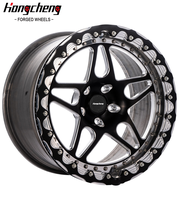 Jantes forgées en alliage à déport profond avec beadlock pour voitures de course sur circuit, 5x114.3 5x130 5x120 5x112, 15 16 17 18 pouces, pour GTR BMW