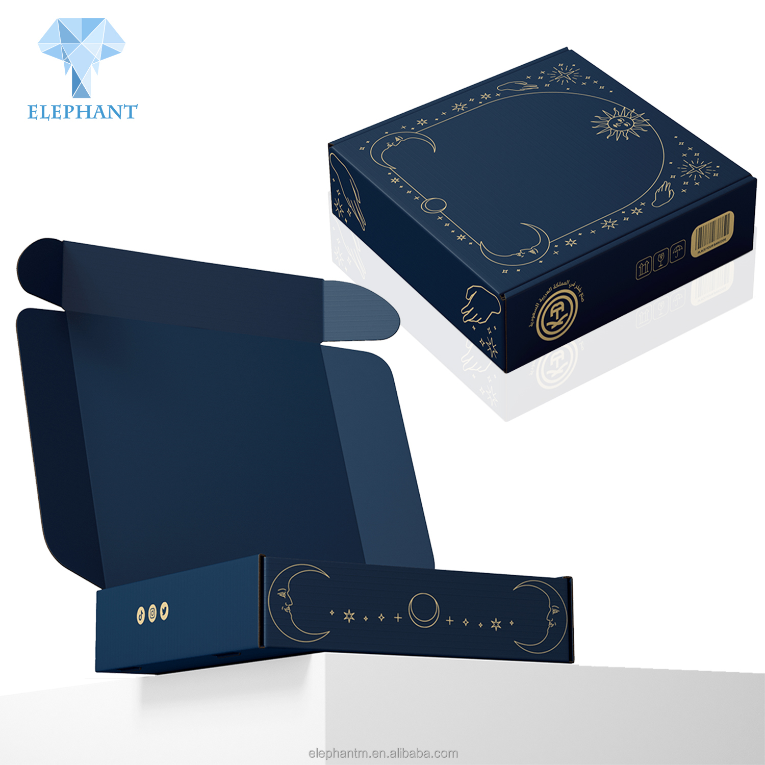 Corrugated Paper Express Men<i></i>'s Clothing Packaging Box Paper Box Packaging