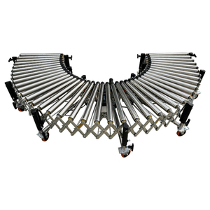 NaiLi elektriksiz taşıma sistemi teleskopik makaralı konveyör yerçekimiyle taşımalı makaralı konveyör makaralı konveyör fabrika kullanımı için - Product Image 5